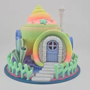 Prospect 3D - Fairy House Corner - Diorama Displays - 3D Printed