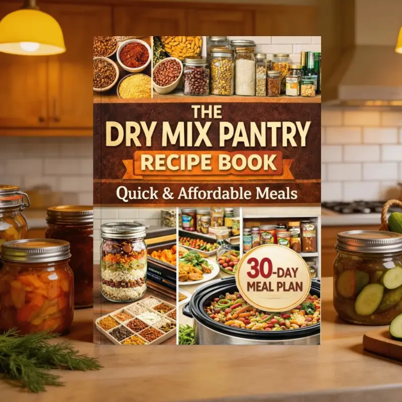 Ultimate Dry Mix Food Kitchen Recipes, 150 Simple Budget-Friendly DIY Recipes, Quick Cooking, Low-Cost Ingredients, 30-Day Diet & Shopping List, Dry Mix Pantry Cookbook