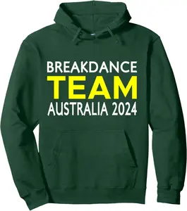Australian Breakdancing Costume Team Break Dance Matching Pullover Hoodie