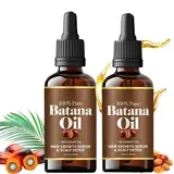 Batana Oil for Hair,(3PCS)Hair Oil with Rosemary for Hair Growth - 100% Organic Batana Oil