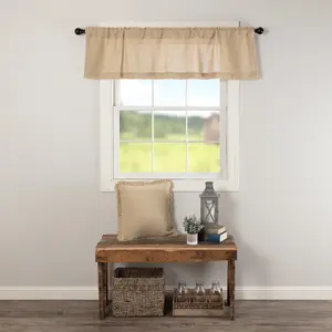 Baxter Burlap Vintage Valance