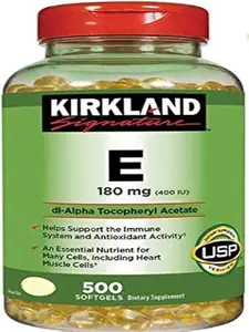Kirkland Signature Vitamin E 180 mg., 500 Softgels