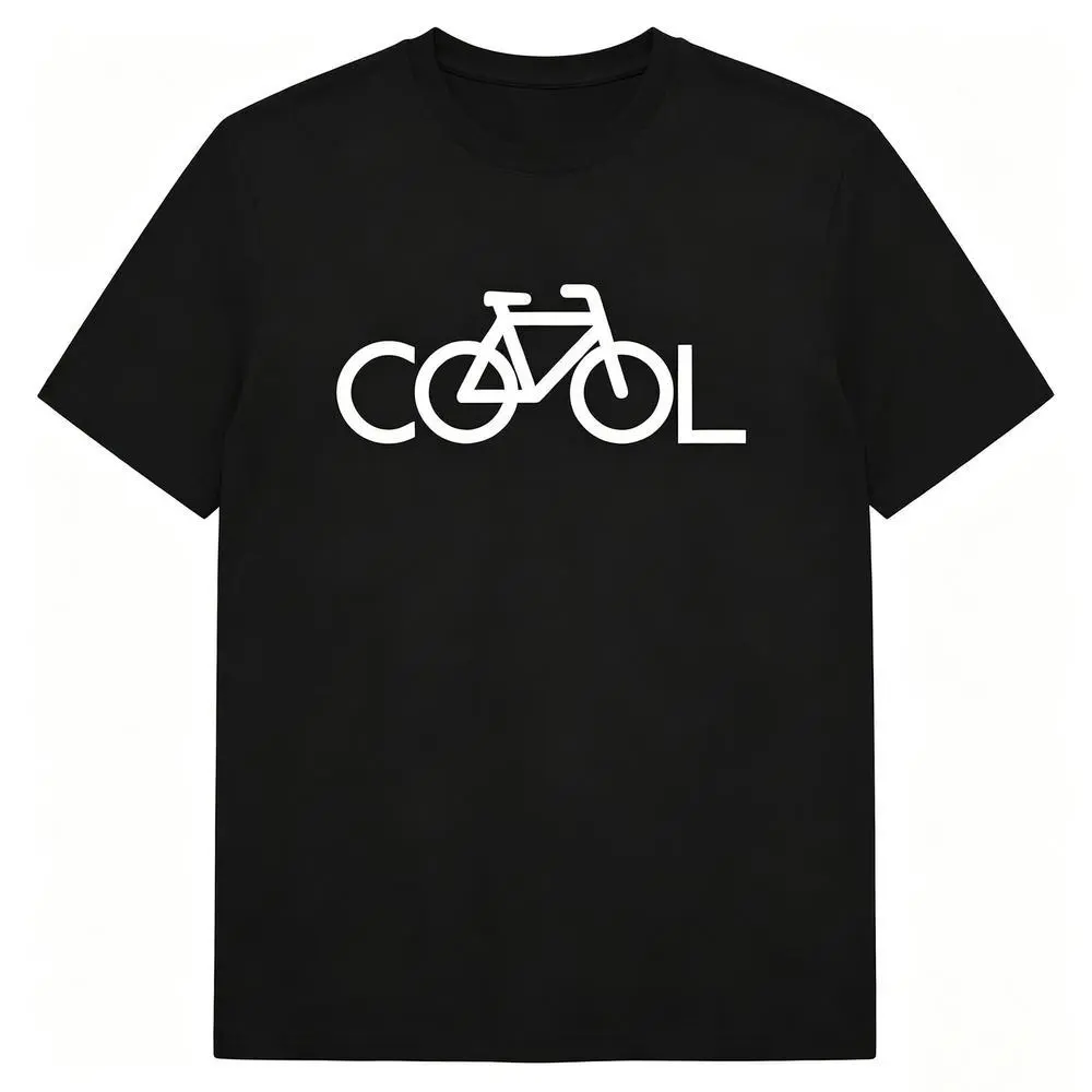 Trendy Bike Graphic T-Shirt, Cool Casual Streetwear Tee, Vintage Cycling Inspired Shirt