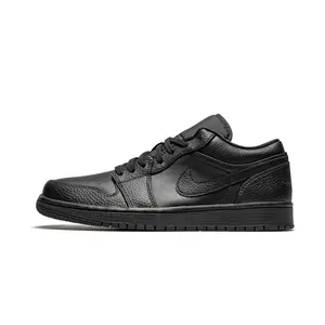 Air Jordan 1 Low "Triple Black" 553558 091