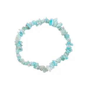 Amazonite Chip Stretch Bracelet