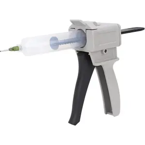 Dispenser Glue Gun, 30ml Manual Dispenser Glue Gun Plastic Manual Single Tube Handle Tool for Pressing Squeezing