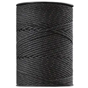 VEVOR Electric Fence Wire, 1000Ft 305M Portable Polywire, 1/4" Diameter 2 Copper Strands for Reliable Conductivity and Rust Resistance, Fencing Rope Line for Horse, Cattle, Livestock