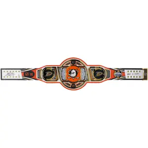 Ryan Getzlaf Anaheim Ducks Autographed WWE Legacy Title Belt with "2007 SC Champs" Inscription - Limited Edition of 5 - Fanatics Authentic Certified