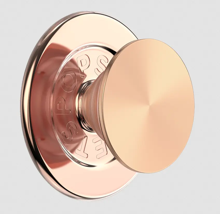 popsockets Aluminum Radial Rose Gold  MagSafe PopGrip