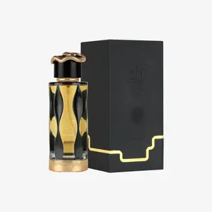 Lattafa Teriaq Intense Eau De Parfum 3.4oz 100ml - Unique Saffron Bergamot Plum Liquor Cinnamon Amber Tonka Bean Benzoin Fragrance Regular Edition