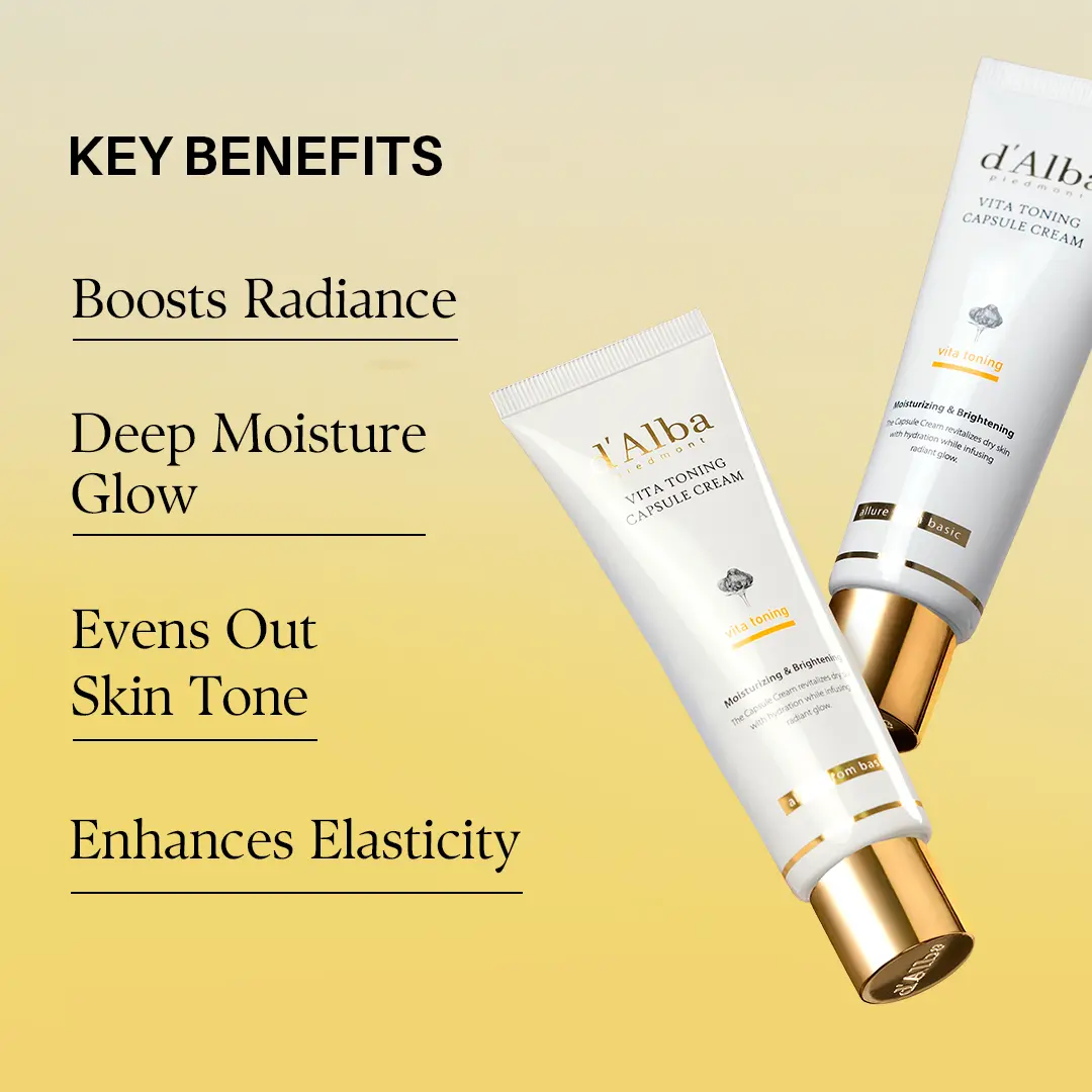 OFFICIAL d'Alba] [Set] Vita Toning Serum Toner (6.09 oz) + Vita