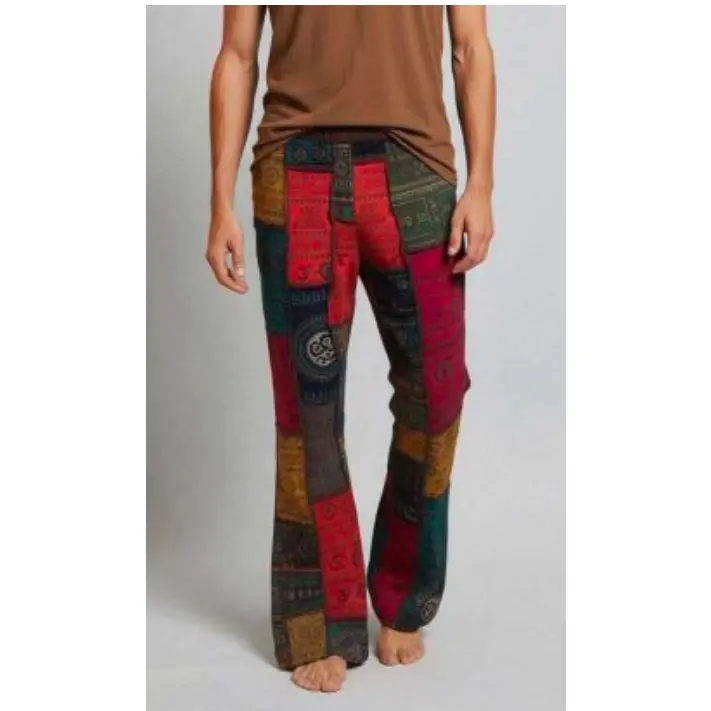Neru Patchwork Pants