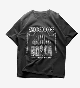 Knocked Loose T-Shirt - Metal Music Shirt - Upon Loss Singles - Laugh Tracks - Knocked Loose Merch - Unisex Rocker Clothing