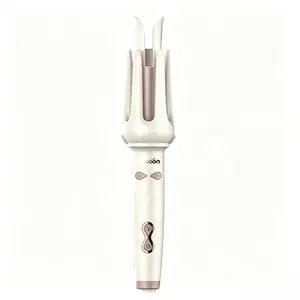 Plodon Automatic Hair Curler Anti-Scald Rotating Curling Wand with Beep Alert Ceramic Ionic Hair Waver for Instant Curls