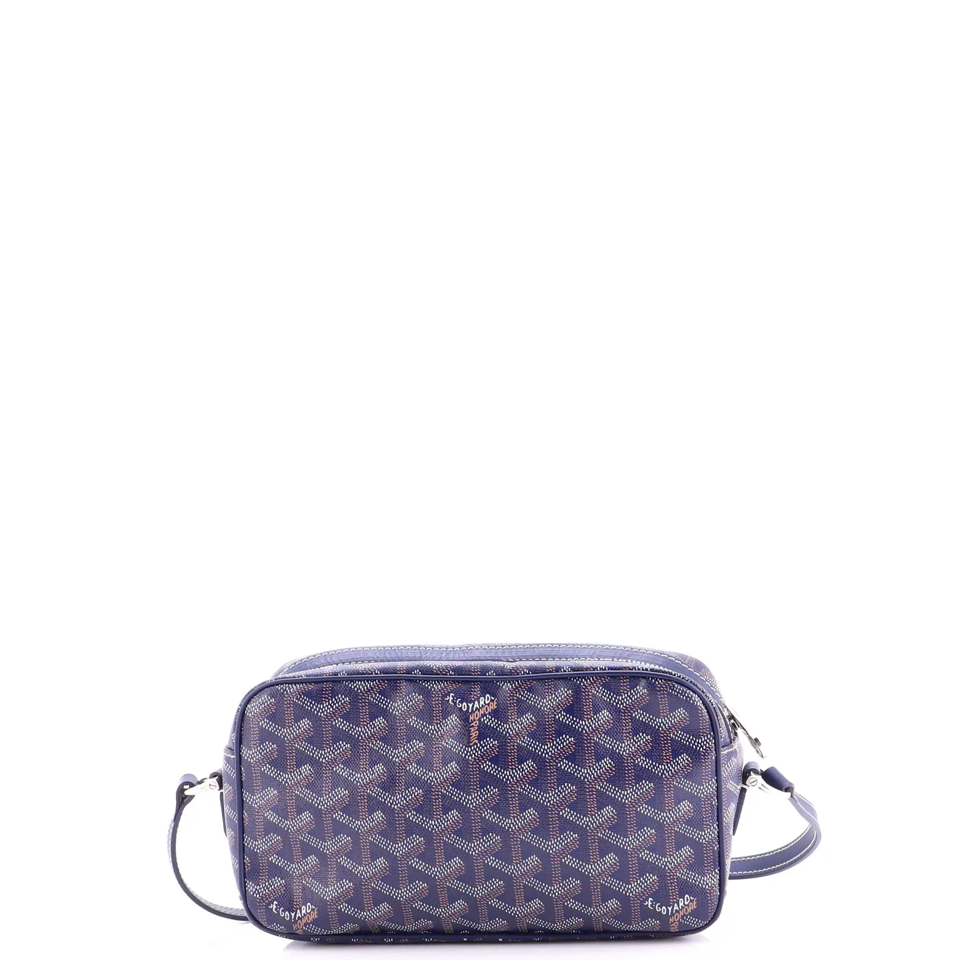 Pre-owned Goyard material Messenger Bags Cap Vert Bag Printed Coated Canvas by Rebag