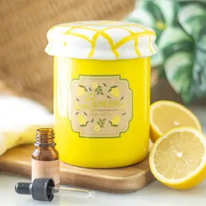 Lemon Jam Tealight Wax Warmer - High Quality Wax Warmers for Wax Melts, Compatible with illuminatedbymia Gel Wax Melts, Decorative Wax Warmers for Wax Melts