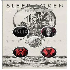 Sleep Token Take Me Back To Eden Button Badge Pack of 5