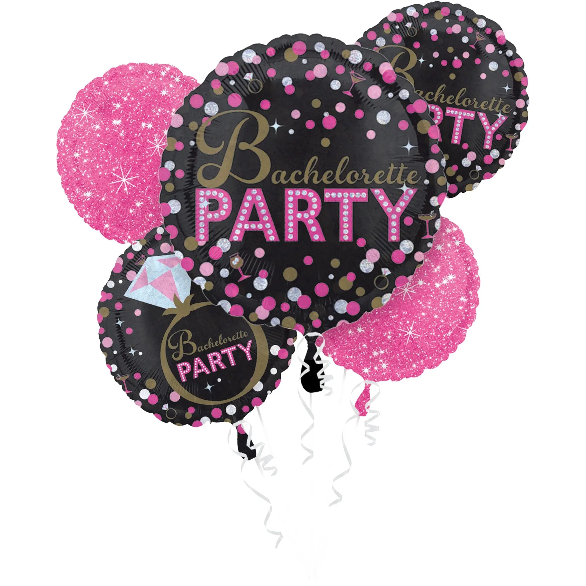 Sassy Bachelorette Party Foil Balloon Bouquet