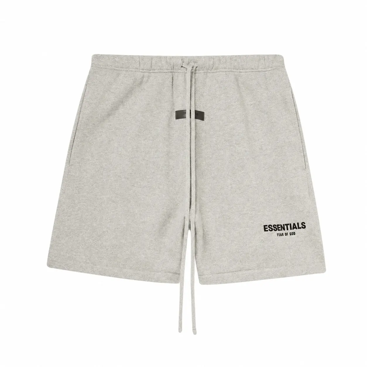 Fear of God ESSENTIALS SS22 Unisex Cotton-Blend Fleece Sweatshorts - Relaxed-Oversized Streetwear, Elastic Waist with Drawstring