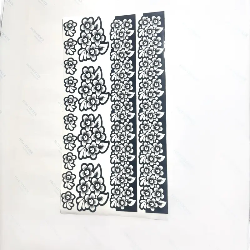 Henna Stencils Complete Set Palm backhand Feet Fingers Design for Temporary Henna Tattoos, Stencil Set, Temporary Art