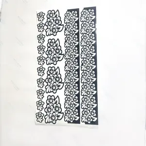 Henna Stencils Complete Set Palm backhand Feet Fingers Design for Temporary Henna Tattoos