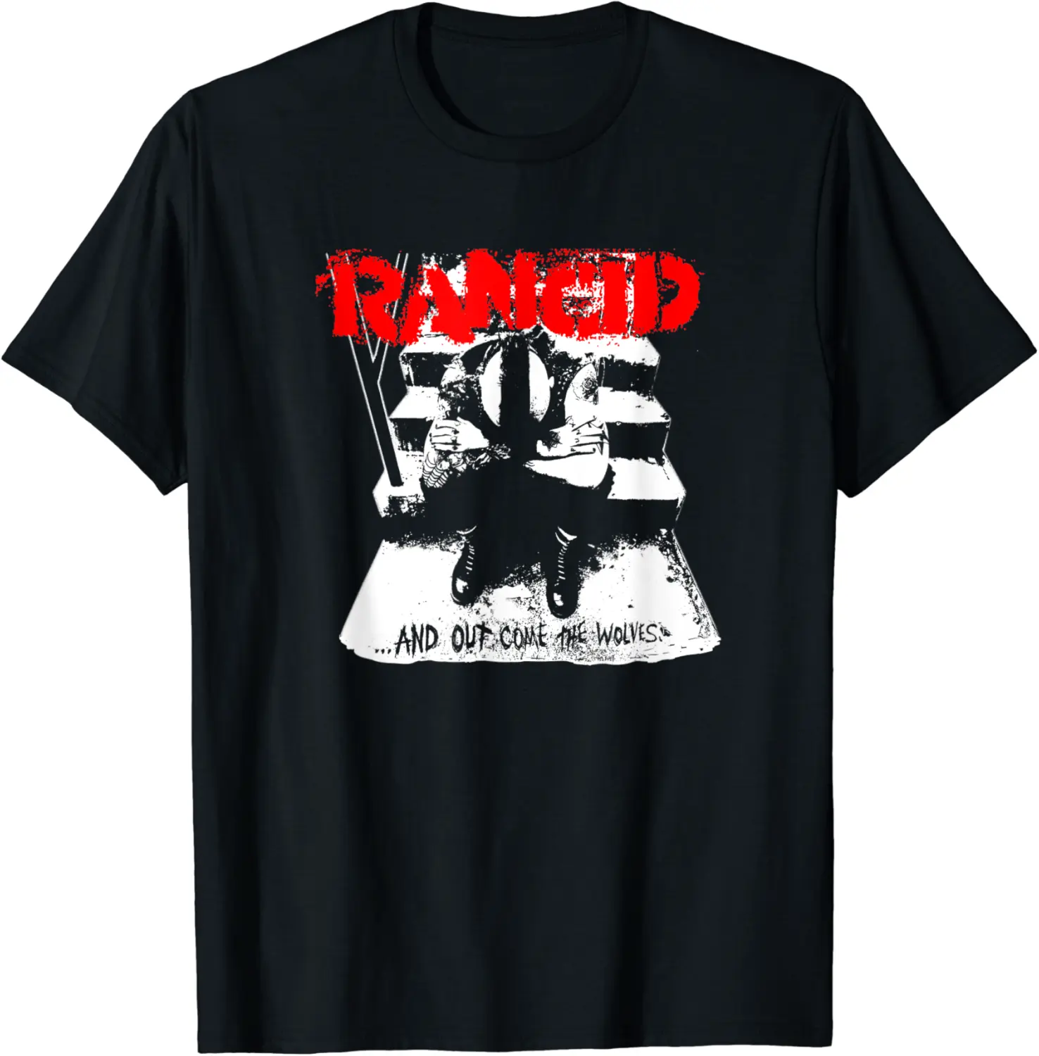 Rancid And Out Come The Wolves T-Shirt - Official Merch - Sarahreb Shop 45B07KVJKPV3