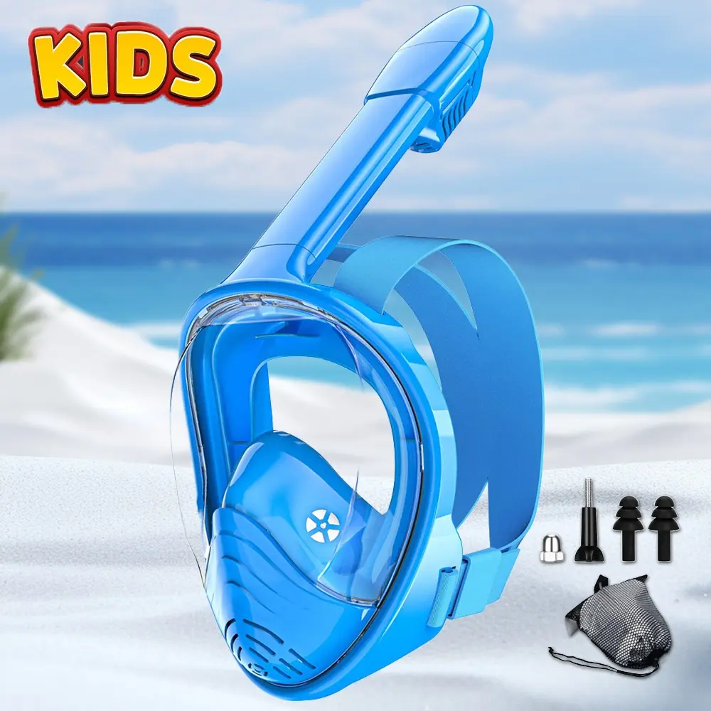 Children's Anti-fog Diving Mask, Silicone Diving Goggles, Swimming Diving Accessories, Outdoor, Sport, Snorkeling Gear