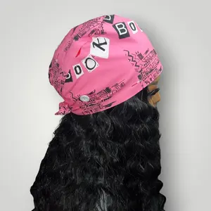 Burn Book Pretty in Pink Scrub Cap