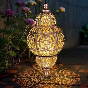 Lanterns, Moroccan Lanterns for Outside, Chandelier for Mother's Days Gifts,,Lawn, Yard Art for