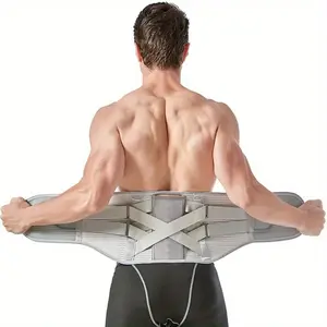 Breathable Sports Waist Trainer, 1 Count Waist Support Belt for Men & Women, Weight Lifting Belt, Waist Trainer for Gym Workout, Filibustering Back Brace, Workout Fitness Belt, Sports & Outdoor Accessories