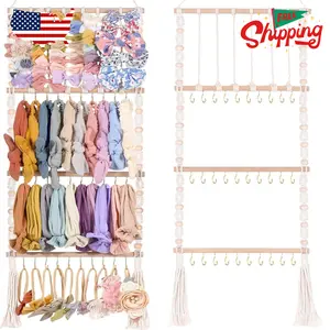 Headband Holder Bows Organizer For Girls Hair Bows Holder Baby
