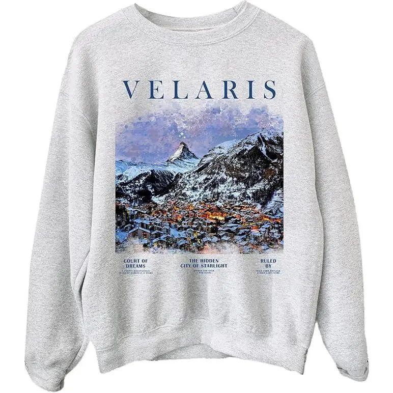 Velaris Sweatshirt Hoodie - Acotar Sarah J Maas City of Starlight A Court of Thorns and Roses Sweater