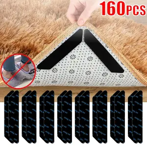 Anti-Slip Rug Grippers - Reusable Carpet Corner Pads 8-Pack