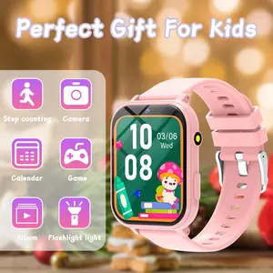 Kids Smart Electronic Watch with Camera, Photo Album, 18 Games, Calculator, Calendar, LED Light, Perfect Holiday Gift for Children