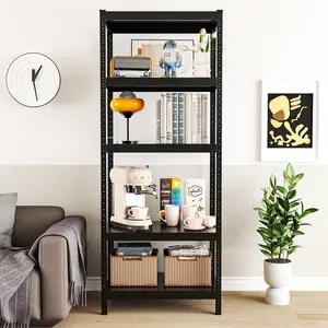 DIY Garage Storage Shelf 2000LBS | 5-Tier Heavy Duty Rack Add Drawers & Cabinets