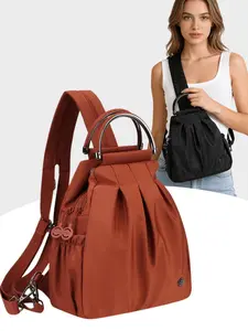 Small Multi-Layer Backpack & Purse for Women, Shoulder & Crossbody Sling Bag with Multiple Compartments, Water-Resistant & Durable Chest Bag for Daily Use, Travel, and Hiking, Handbag Shoulder Bag