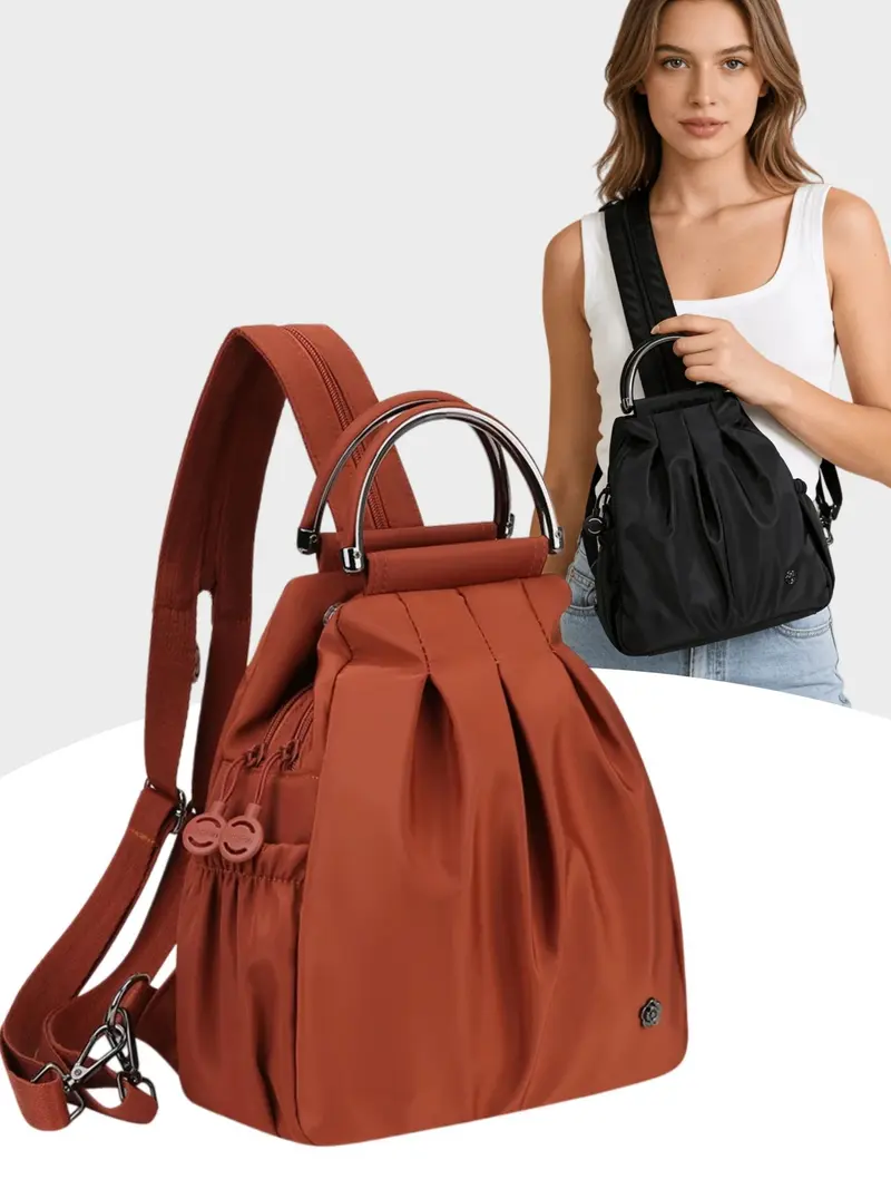 Fossil Elina Convertible Small Backpack Crossbody Multi function Purse Bag Elina Small Backpack - SHB2989619 - Fossil main image 3