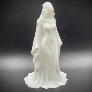 3D Printe  Flowing Gown, Minimalist Home Decor Art Statue for Contemporary Interior, Unique Elegant Desk Display Gift