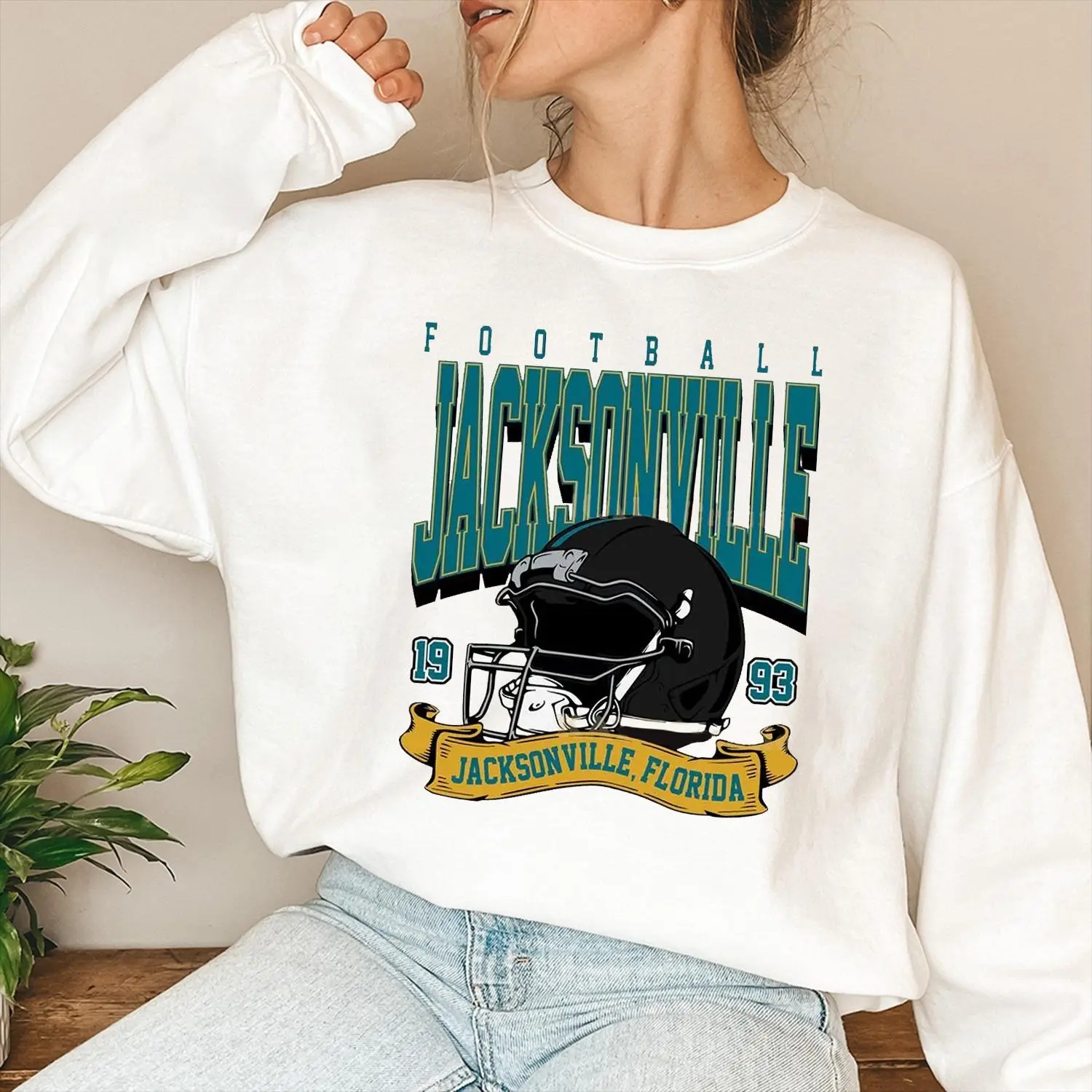 Women's Solid Loose Fit Hoodie, 90s Retro Pure Cotton Long Sleeve Pullover with a Casual Sport Graphic, Breathable, Retro Sport