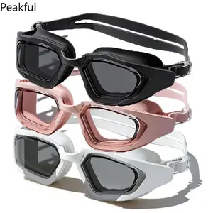 Swim Goggles & Cap Set – HD Anti-Fog, UV-Protected, Waterproof, Perfect for Swimming, Pool & Sports, Comfortable Fit for Clear Vision, Ideal for Competitive and Casual Swimmers