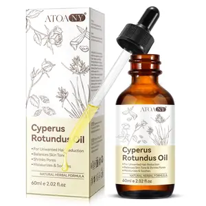 ATOANY Cyperus rotundus hair removal oil, moisturizing, pore-minimizing, hair-inhibiting, women's only, suitable for all skin types.