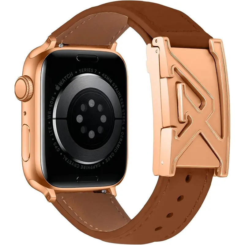 leather apple watch bands for men - TikTok Shop display picture 3