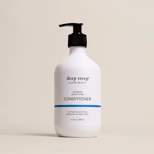 Deep Steep Intense Moisture Conditioner 17 fl oz (500 ml) - Nourishing Formula for Haircare with Aloe and Gentle Cleansing