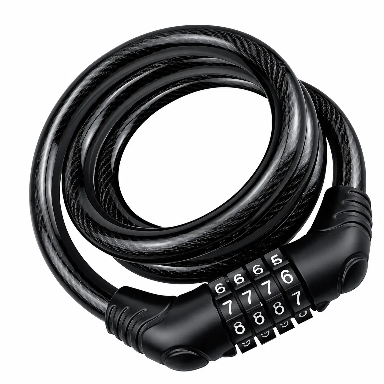 Yozma 4 Digit Combination Ebike Lock Cable