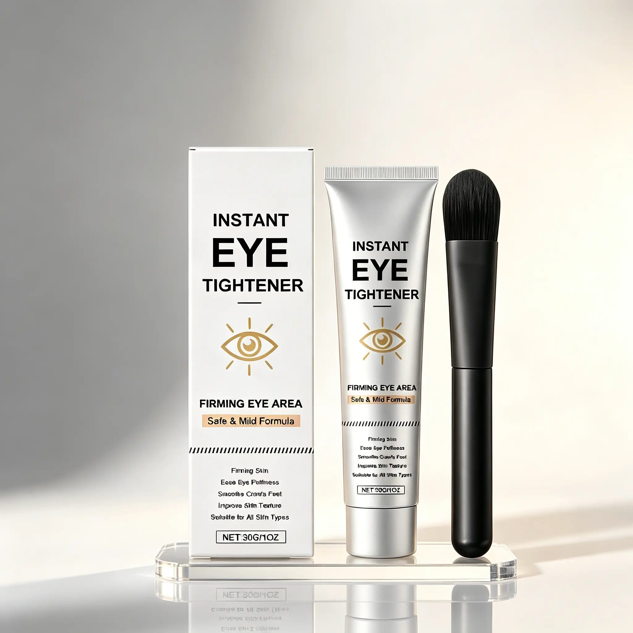 Instant Eye Firming Cream – Lifts & Tightens, Reduces Puffiness, Smoothes Fine Lines, Gentle Formula, 30g / 1oz