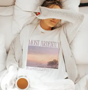 Pride & Prejudice Shirt Most Ardently Shirt, Book Lover Gift, Gift For Reader, Bookish Merch,  Jane Austen Gift