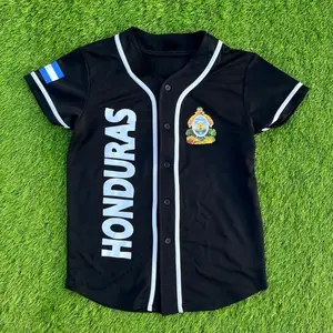 Honduras Baseball Jersey Collection │ Inspired 3D Unisex Jerseys │ Multi-Color │ Size S-5XL