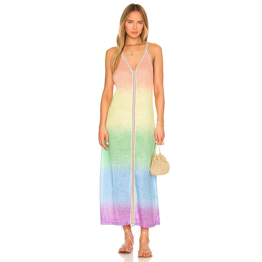 Pitusa Ombre Rainbow Sundress in Pastel & Bright