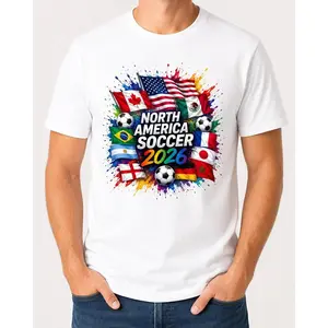 Unisex Simple Graphic T-Shirt, Short Sleeve Everyday Tee