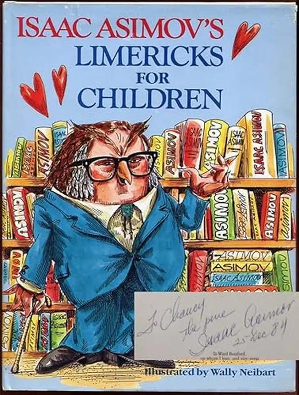 USED Book - Isaac Asimov's Limericks for Children by Isaac Asimov (Hardcover) - english